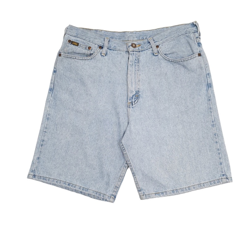 Lee Jorts Vintage 1990s Blue Denim Jeans Cotton Shorts W33