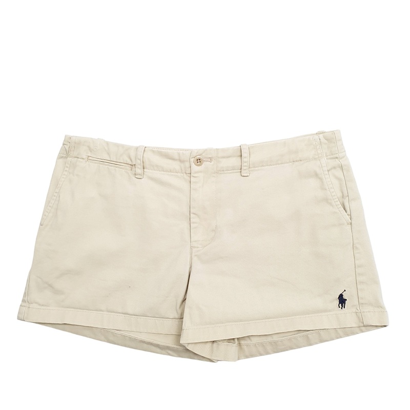 Ralph Lauren Beige Chino Cotton Shorts W32
