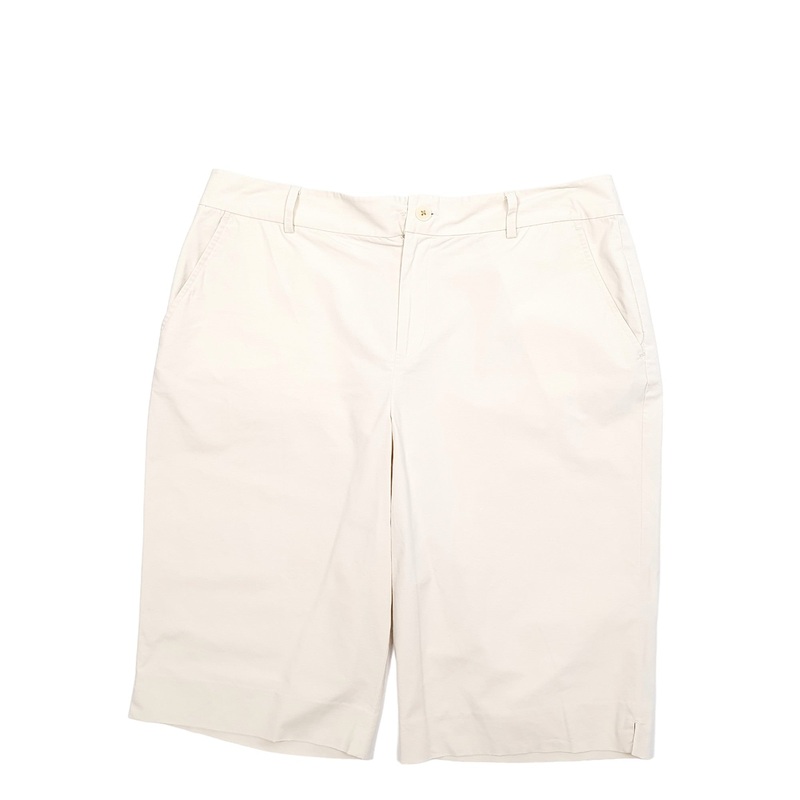 Ralph Lauren Beige Chino Cotton Shorts Womens 14