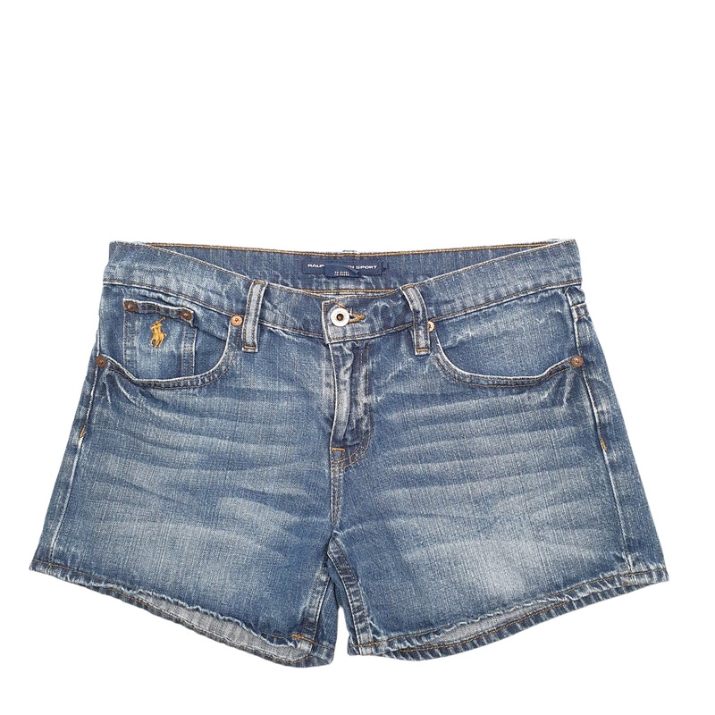 Ralph Lauren Blue Denim Jeans Cotton Shorts W31