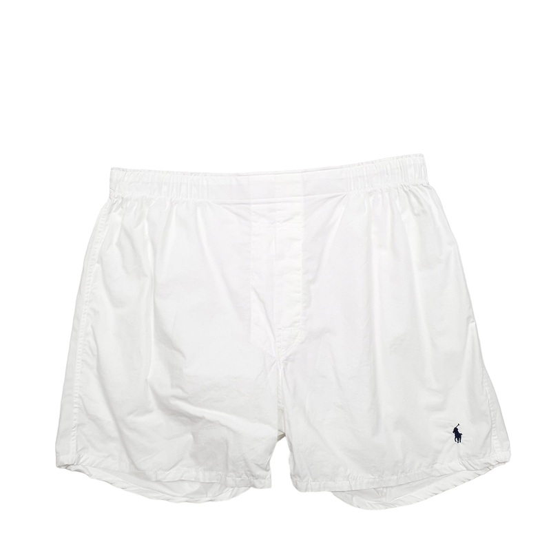 Ralph Lauren Boxer Shorts White Chino Cotton Shorts W30