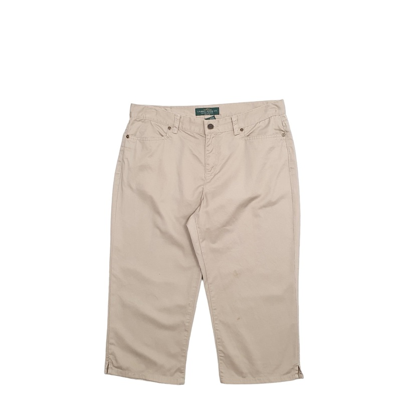Ralph Lauren Capri Beige Chino Cotton Shorts W34