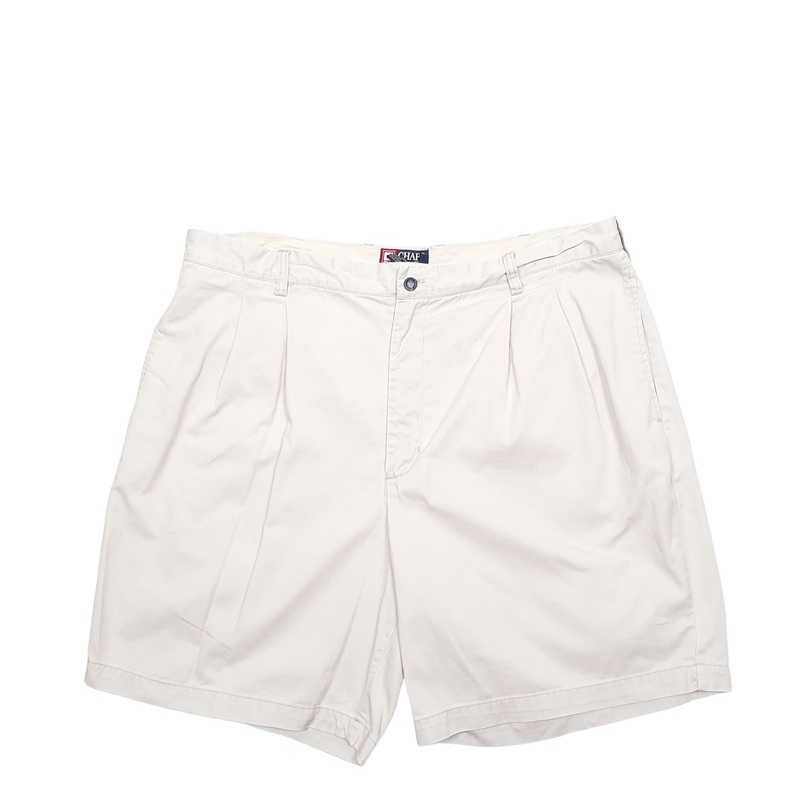 Ralph Lauren Pleated Cream Chino Cotton Shorts W40