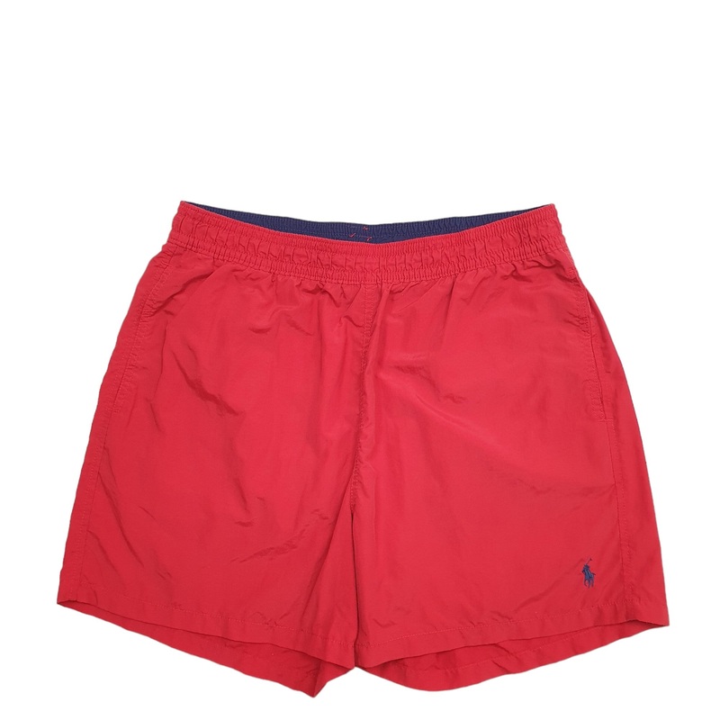 Ralph Lauren Red Swim Trunks Polyester Shorts W32