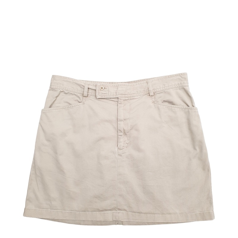 Ralph Lauren Skirt Beige Chino Cotton Shorts W34