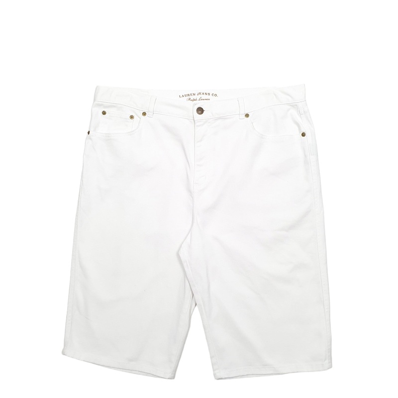 Ralph Lauren White Denim Jeans Cotton Shorts W38