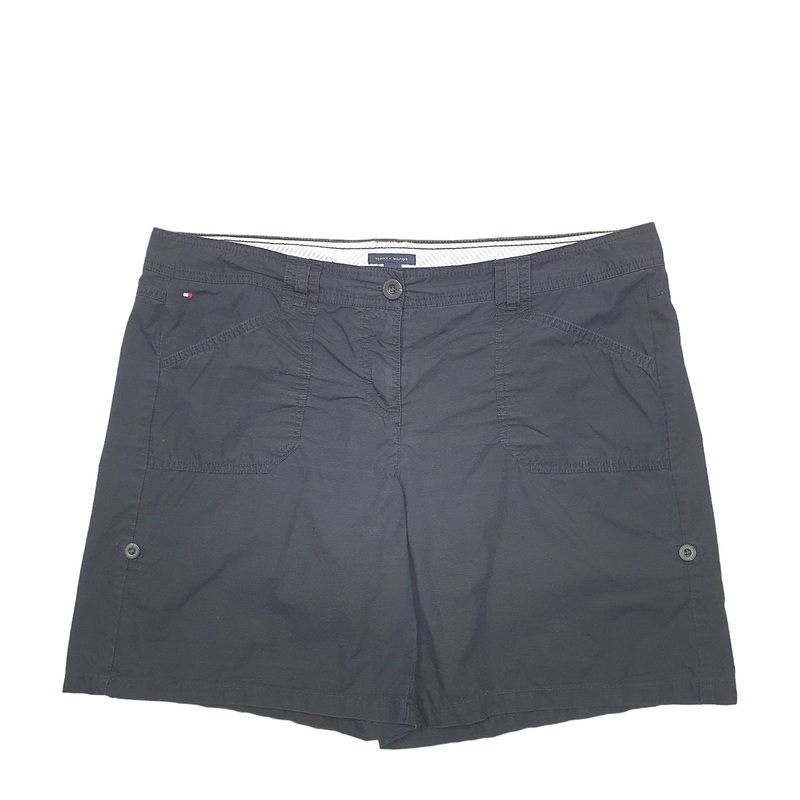 Tommy Hilfiger Black Chino Cotton Shorts W38