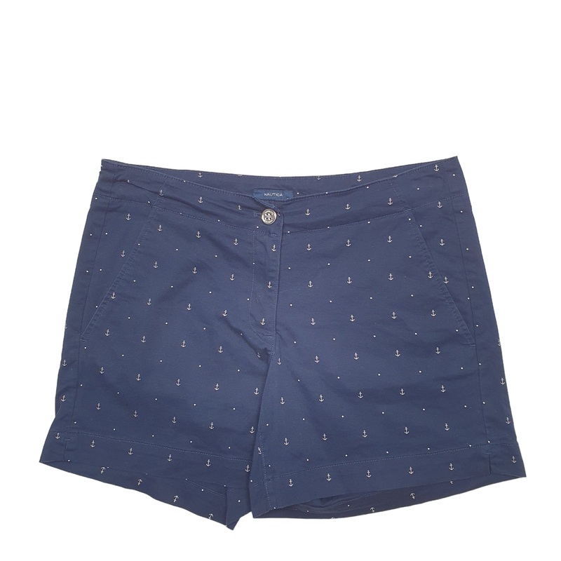 Nautica Blue Chino Cotton Shorts W31