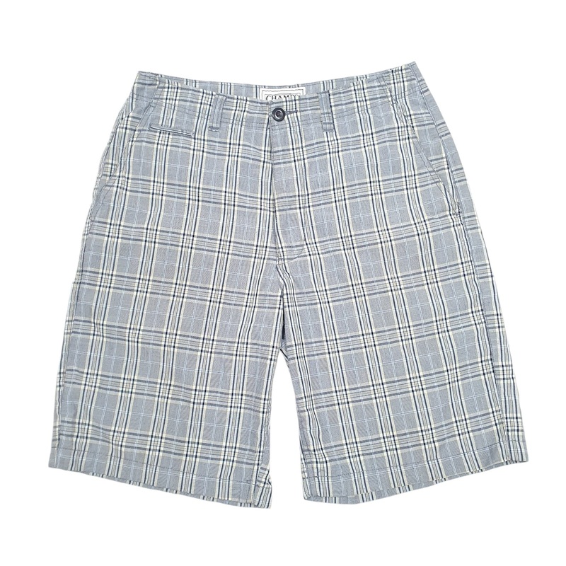 Champs Sports Grey Chino Cotton Shorts W32