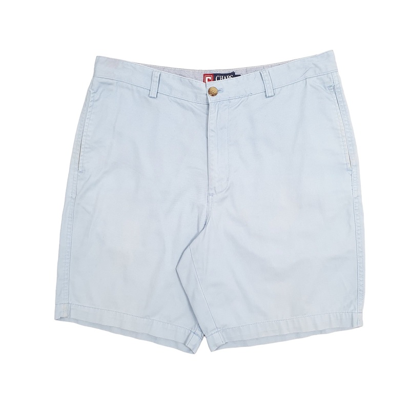 Chaps Deck Blue Chino Cotton Shorts W34