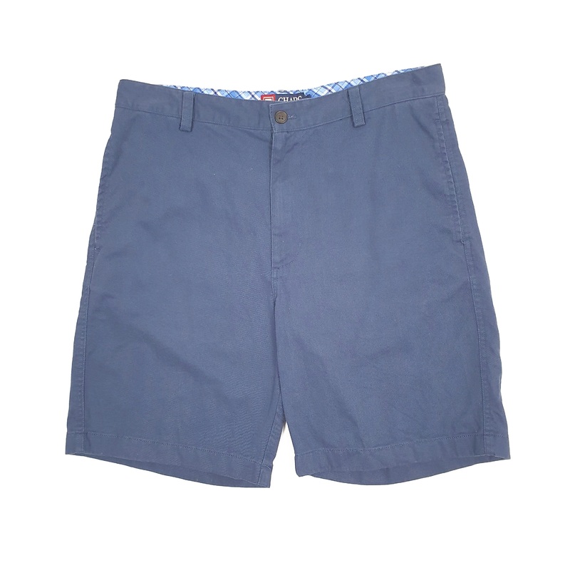 Chaps Deck Navy Chino Cotton Shorts W34