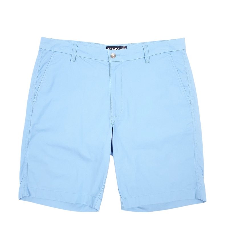 Chaps Stretch Blue Chino Cotton Shorts W36