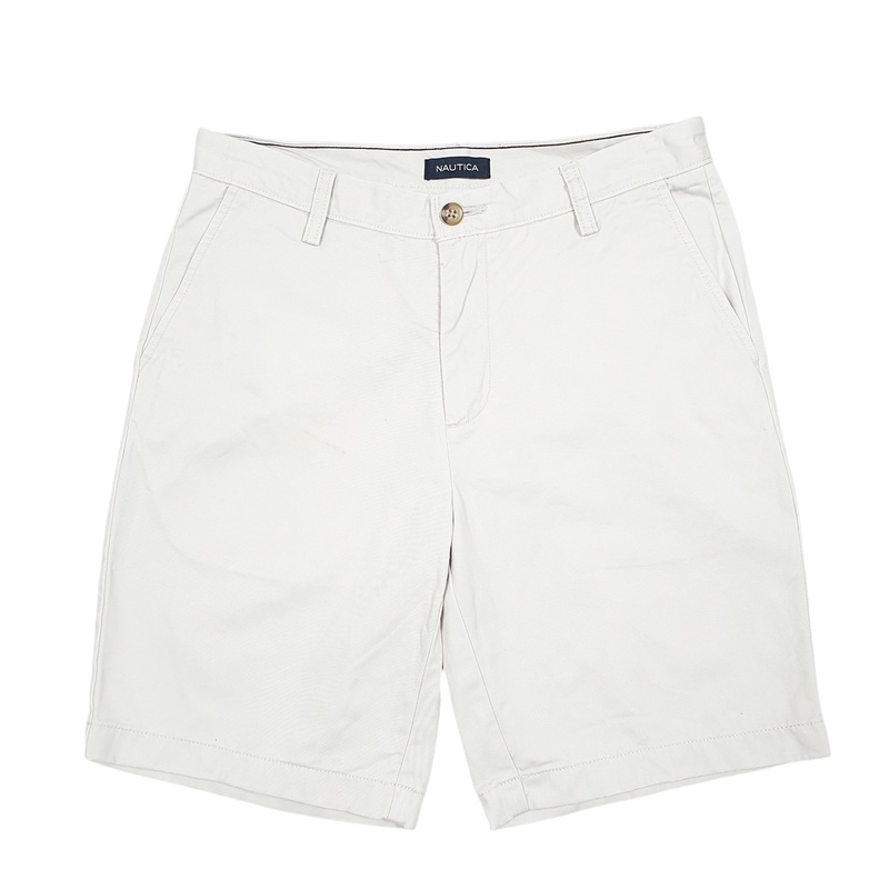 Nautica Beige Chino Cotton Shorts W30