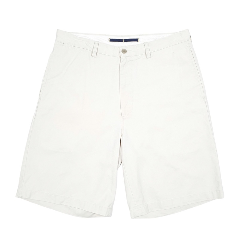 Nautica Clipper Relaxed Fit Beige Chino Cotton Shorts W34