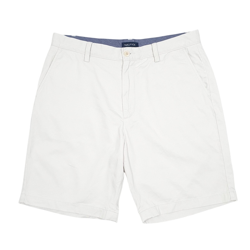 Nautica Deck Beige Chino Cotton Shorts W34