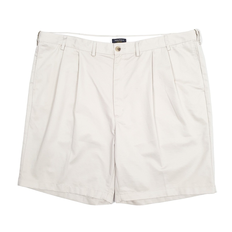 Nautica Deck Beige Chino Cotton Shorts W44