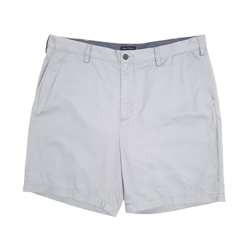 Nautica Deck Blue Chino Cotton Shorts W38