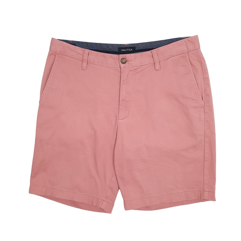 Nautica Deck Pink Chino Cotton Shorts W33