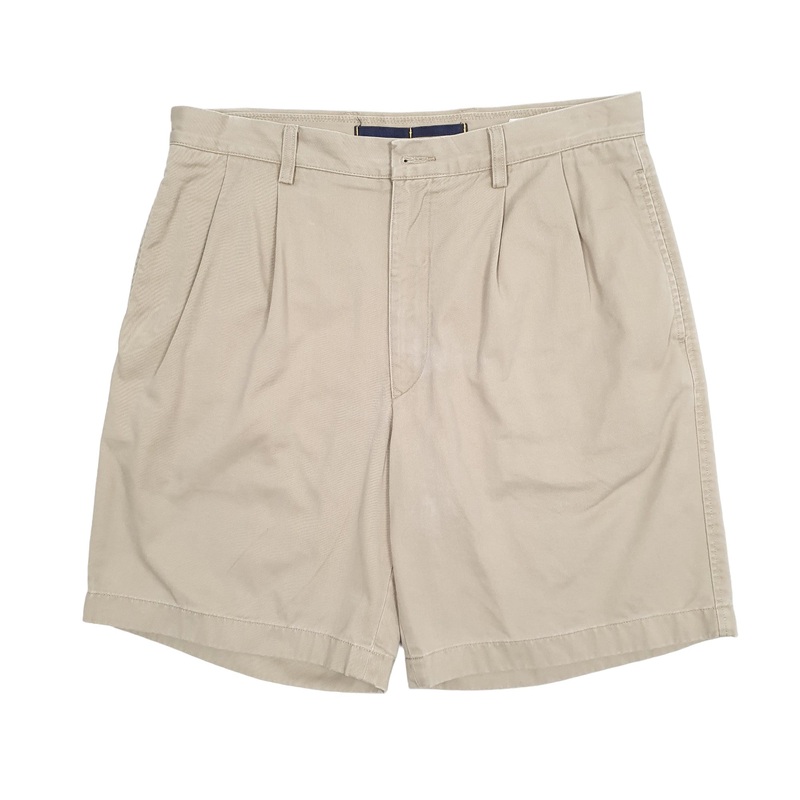 Nautica Deck Rigger Beige Chino Cotton Shorts W34
