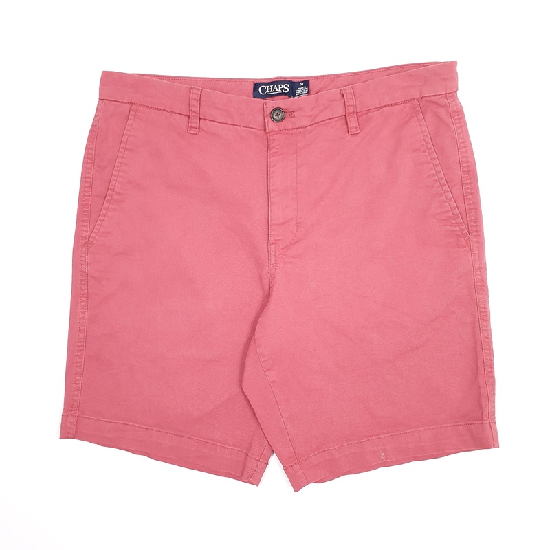 Ralph Lauren Deck Stretch Red Chino Cotton Shorts W34