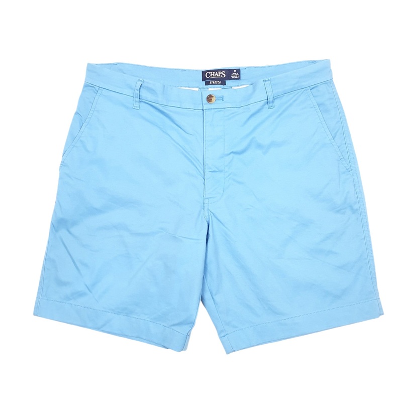 Ralph Lauren Stretch Blue Chino Cotton Shorts W36