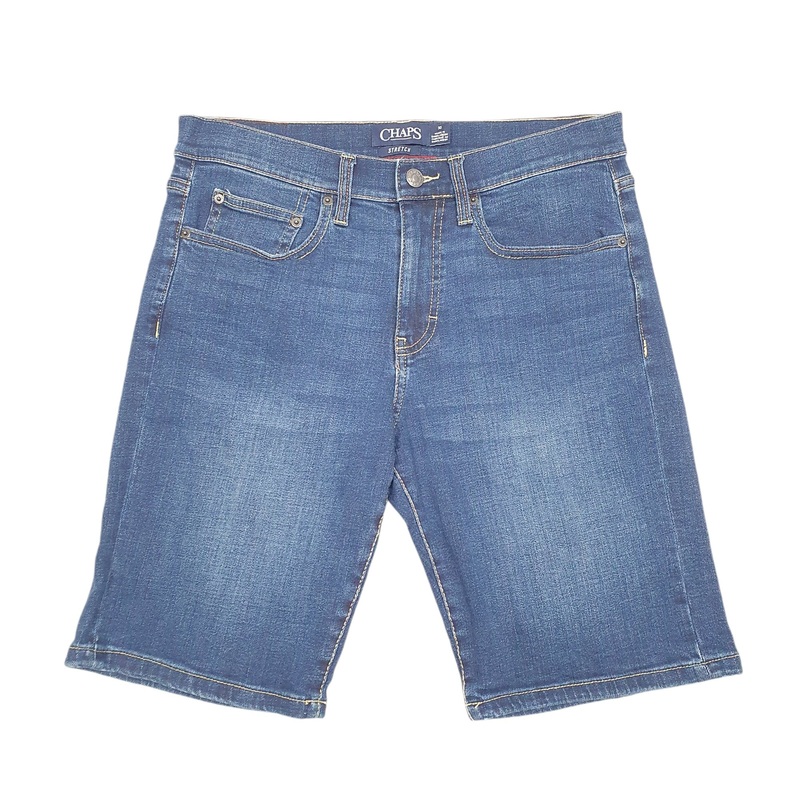 Ralph Lauren Stretch Jorts Jean Blue Denim Jeans Cotton Shorts W30