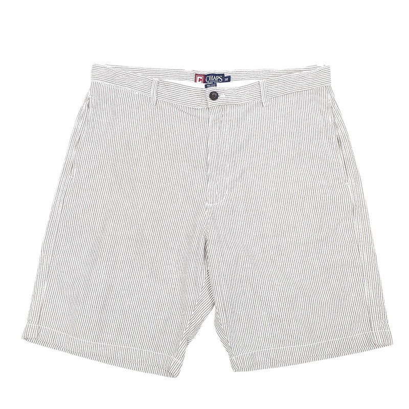 Ralph Lauren Striped White Chino Cotton Shorts W36