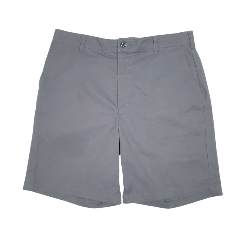 Red Kap Workwear USA Grey Chino Cotton Shorts W38