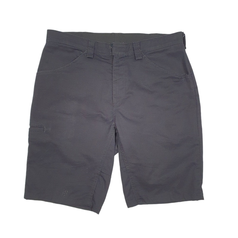 Red Kap Workwear USA Ripstop Black Chino Cotton Shorts W34