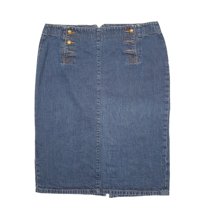 Ralph Lauren Blue Denim Jeans Cotton Shorts W34