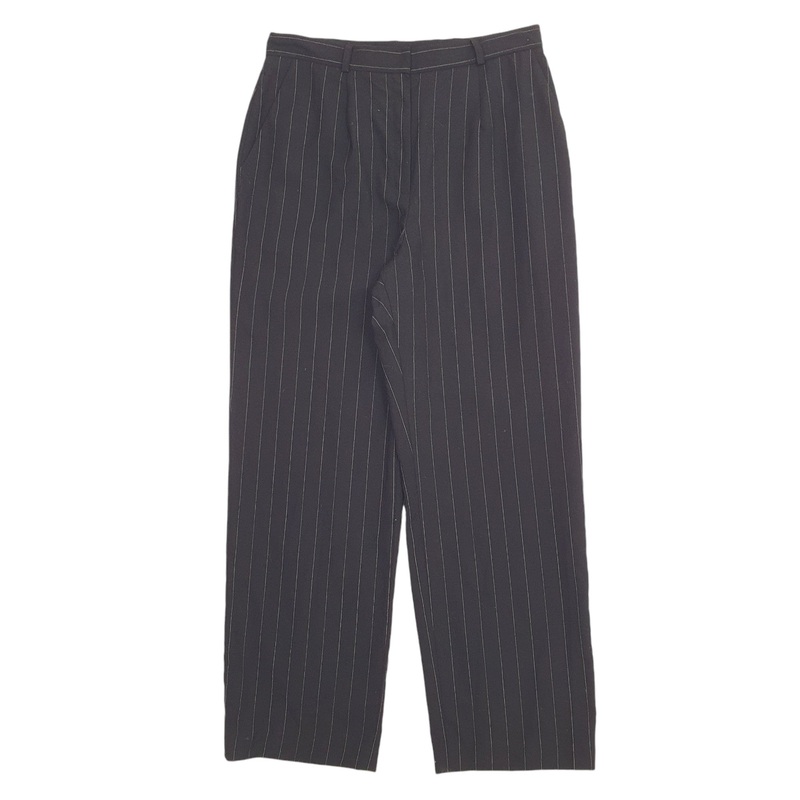 Womens Ralph Lauren Black Chino Wool  Trousers UK12