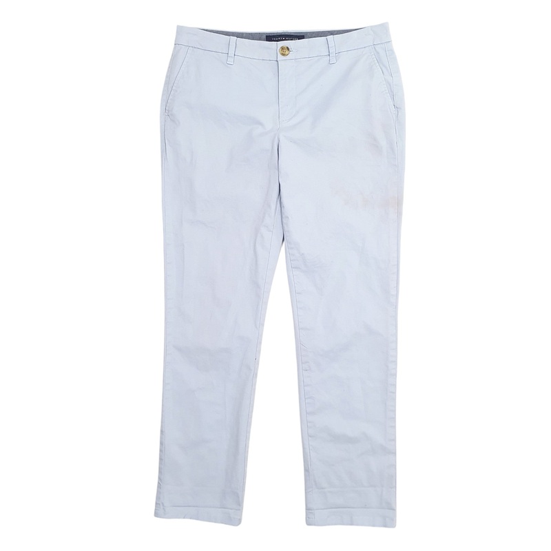Womens Tommy Hilfiger Blue Chino Cotton  Trousers UK12