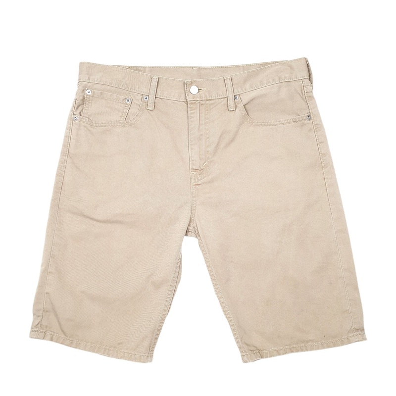 Levis 508 Regular Beige Chino Cotton Shorts W33