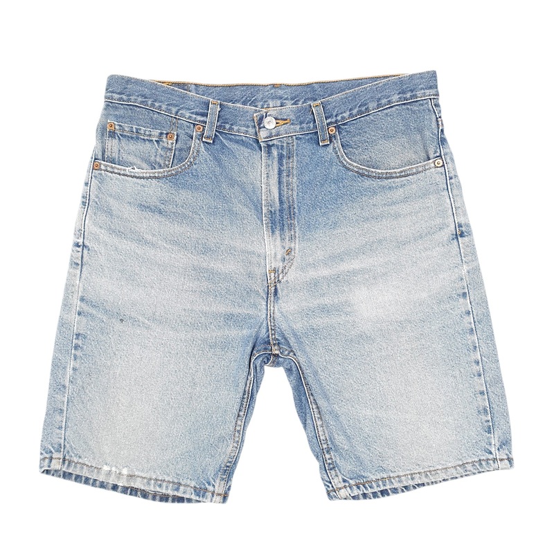 Levis Denim Jeans Jorts 505 Blue Denim Jeans Cotton Shorts W34