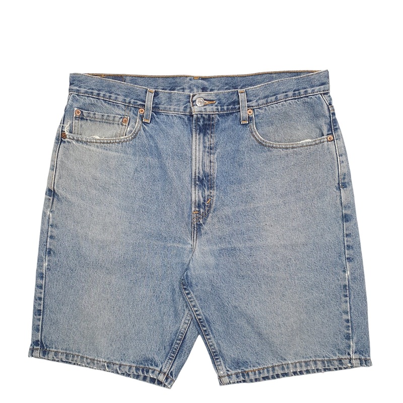 Levis Denim Jeans Jorts 505 Regular Blue Denim Jeans Cotton Shorts W36