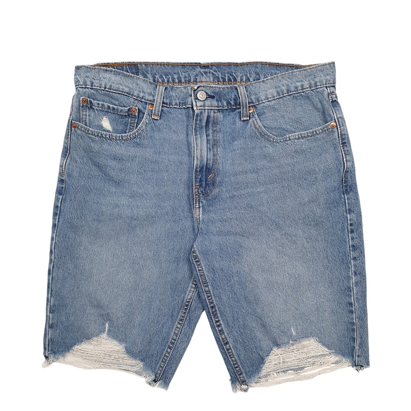 Levis Denim Jeans Jorts 511 Cut-off Blue Denim Jeans Cotton Shorts W36
