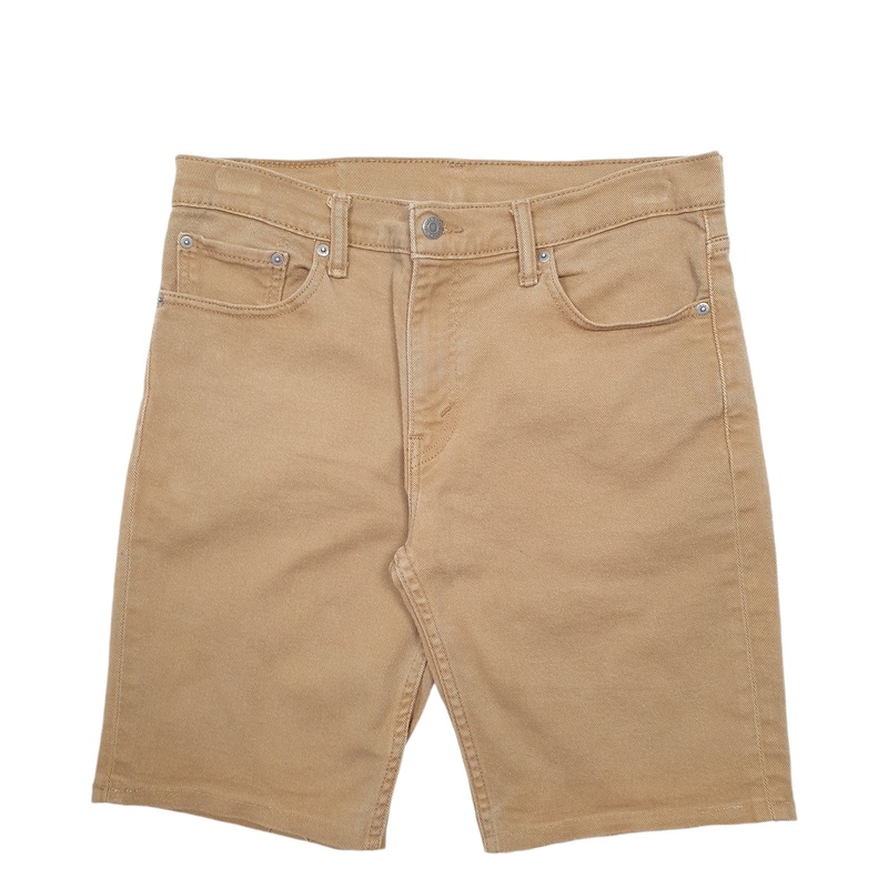 Levis Denim Jeans Jorts 511 Tan Denim Jeans Cotton Shorts W32