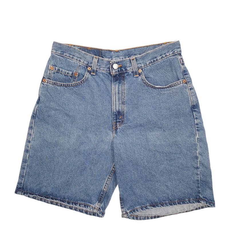 Levis Denim Jeans Jorts 550 Blue Denim Jeans Cotton Shorts W34
