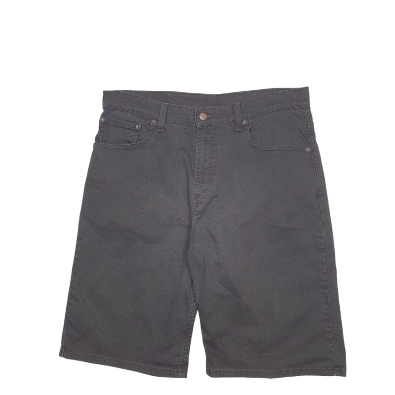 Levis Denim Jeans Jorts 569 Black Denim Jeans Cotton Shorts W34