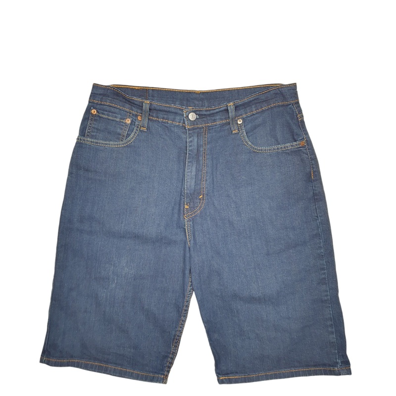 Levis Denim Jeans Jorts 569 Blue Denim Jeans Cotton Shorts W34