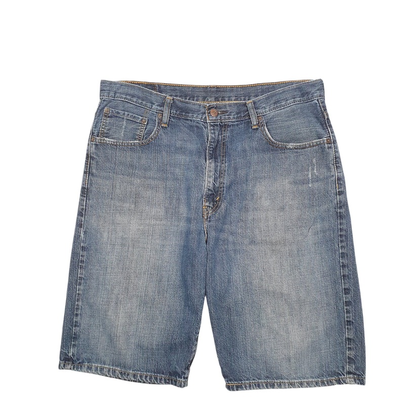 Levis Denim Jeans Jorts 569 Blue Denim Jeans Cotton Shorts W36