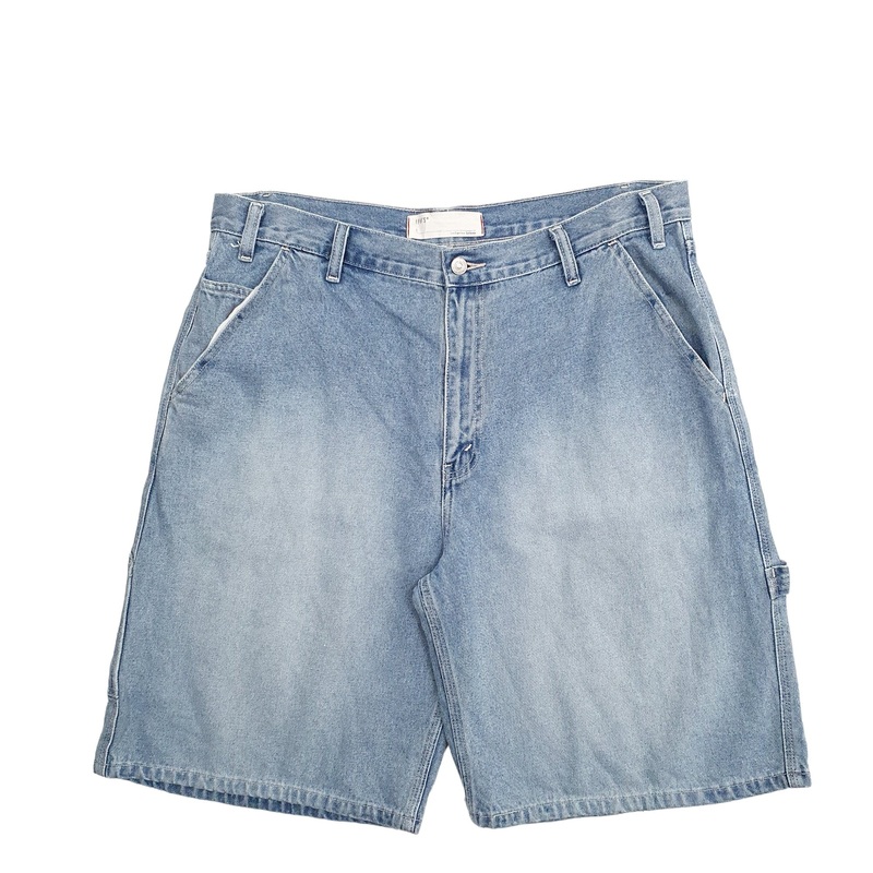 Levis Denim Jeans Jorts Carpenter Blue Denim Jeans Cotton Shorts W36