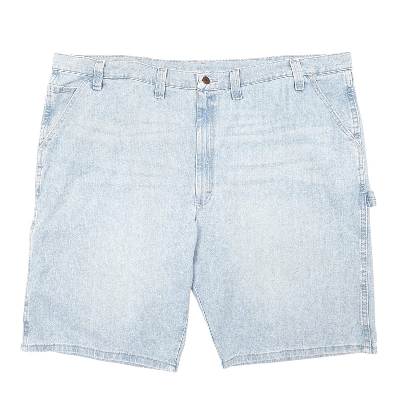 Wrangler Denim Jeans Jorts Baggy Workwear Blue Carpenter Cotton Shorts W48