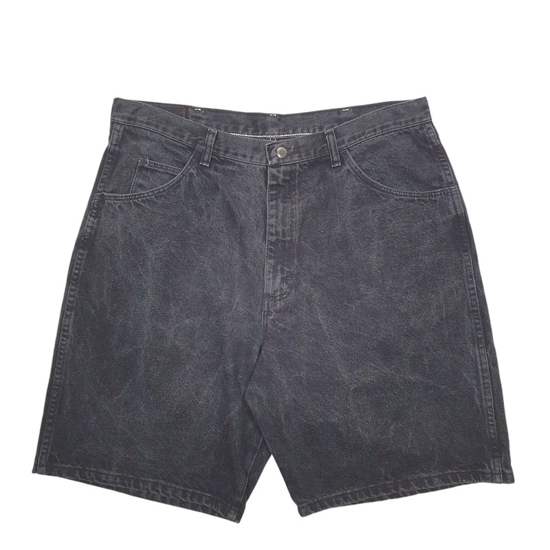 Wrangler Denim Jeans Jorts Black Denim Jeans Cotton Shorts W38