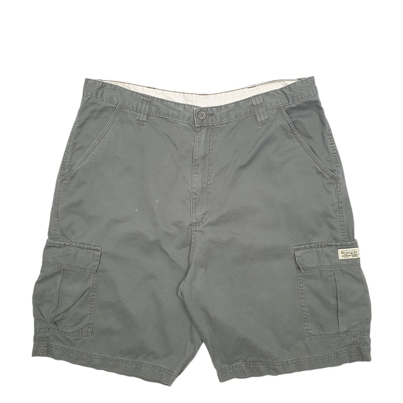 Wrangler Denim Jeans Jorts Khaki Cargo Workwear Cotton Shorts W38