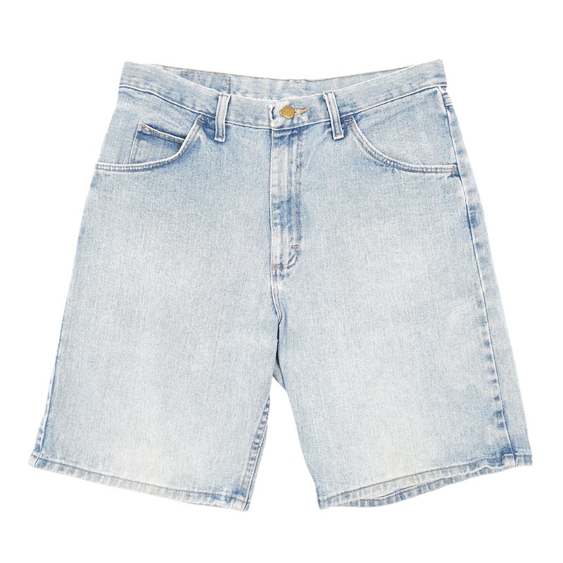 Wrangler Denim Jeans Jorts Regular Blue Denim Jeans Cotton Shorts W32