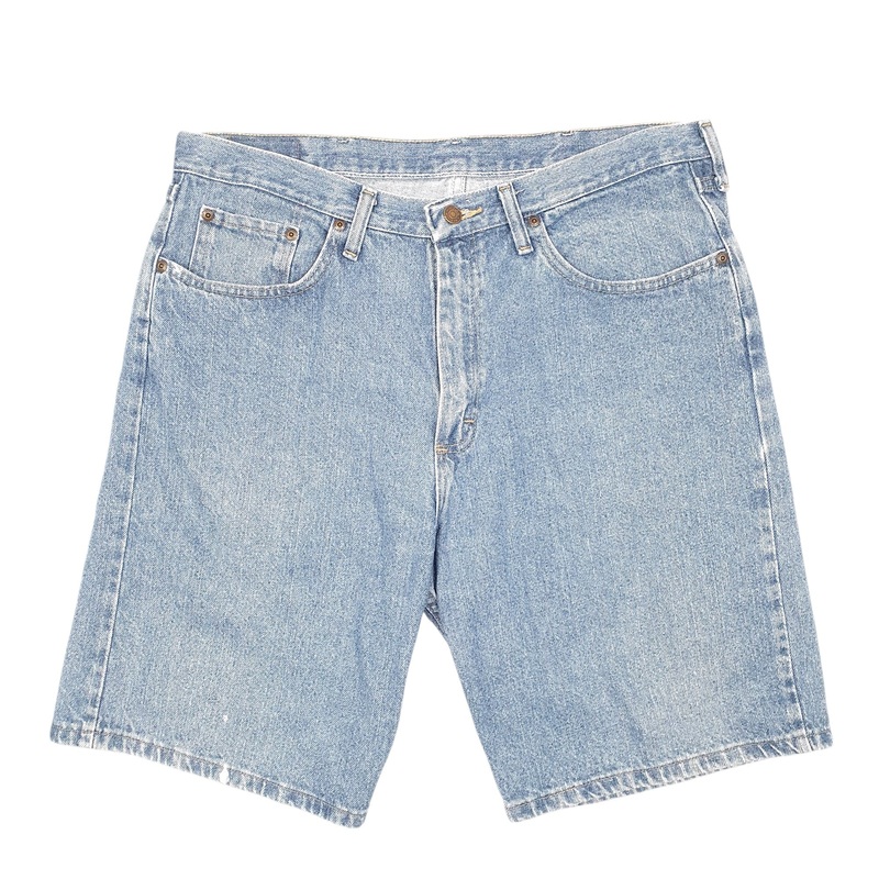 Wrangler Denim Jeans Jorts Regular Blue Denim Jeans Cotton Shorts W36