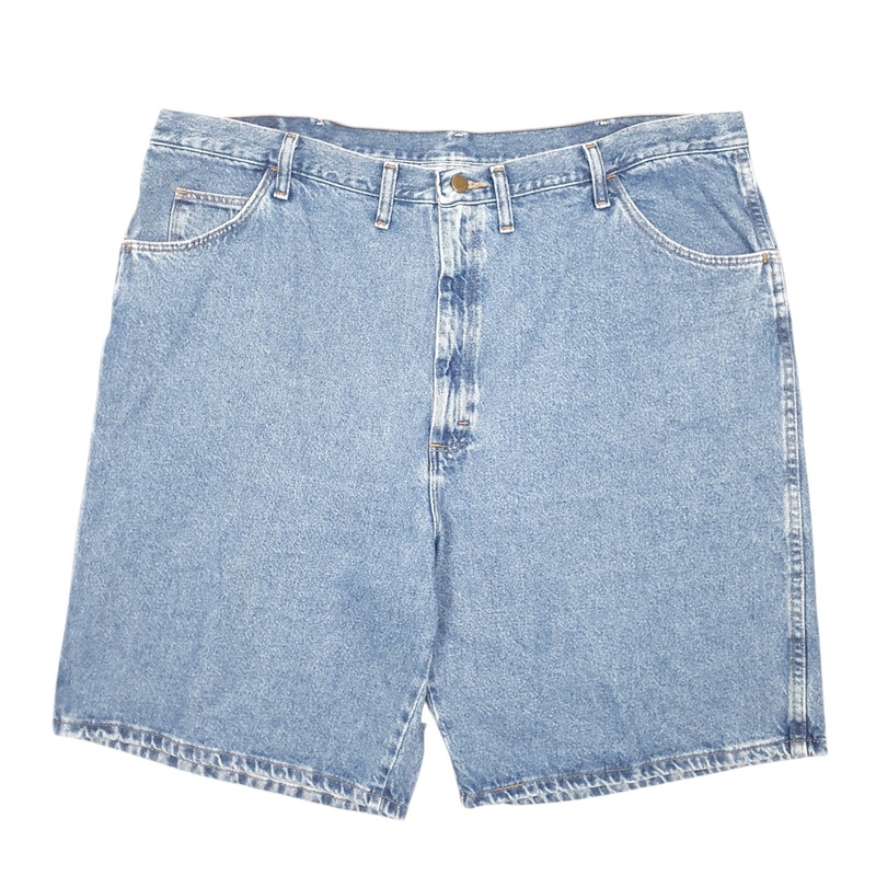 Wrangler Denim Jeans Jorts Regular Blue Denim Jeans Cotton Shorts W44