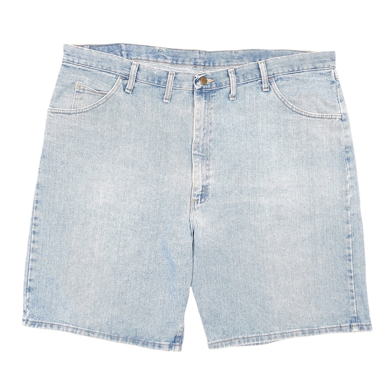Wrangler Denim Jeans Jorts Relaxed Baggy Blue Denim Jeans Cotton Shorts W44