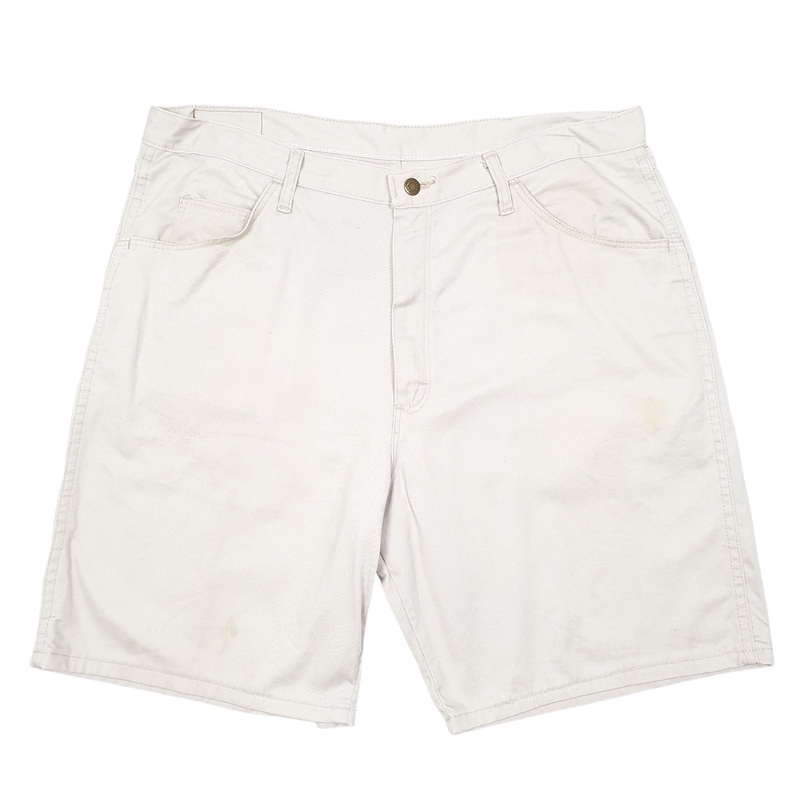 Wrangler Denim Jeans Jorts Tan Chino Cotton Shorts W38